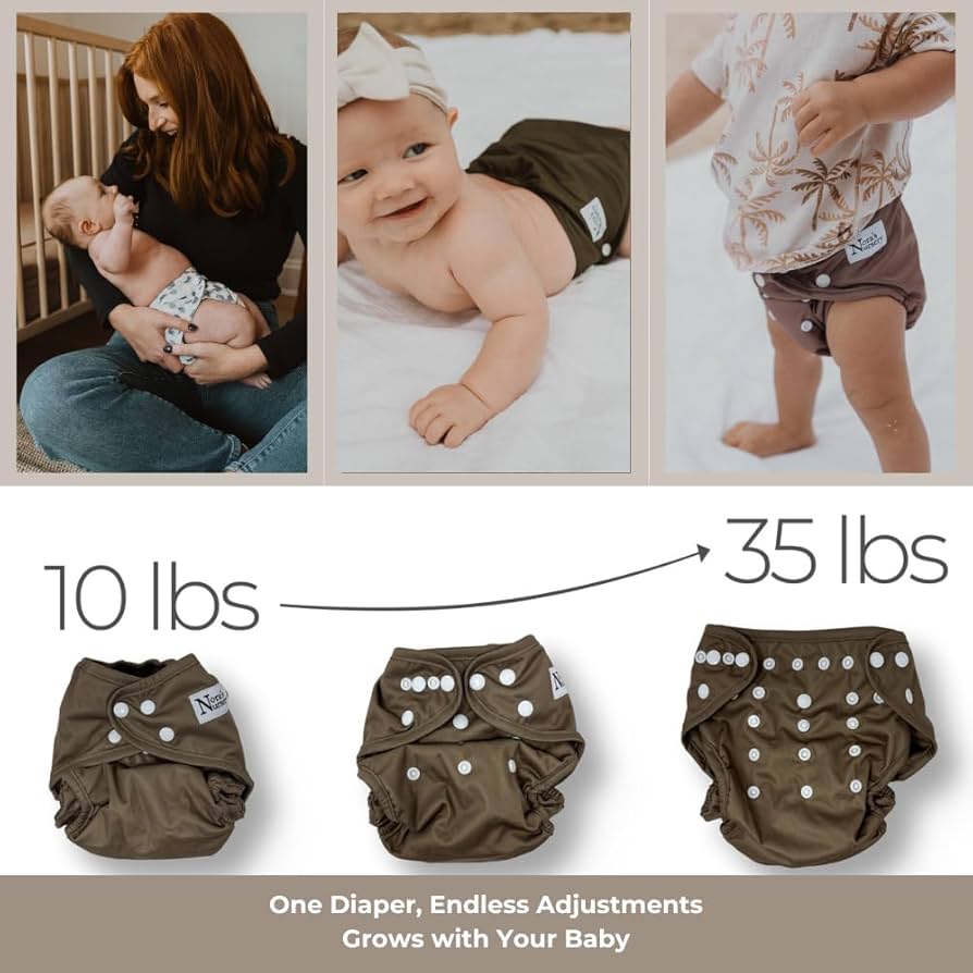HALF TRACK × NORAs nonsleepcushion Amazon.com : Nora's Nursery Cloth Diaper Cover, Reusable